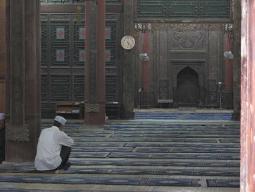 Prayer in Xian Great Mosque