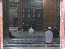 Prayer in Great Mosque Xi'an