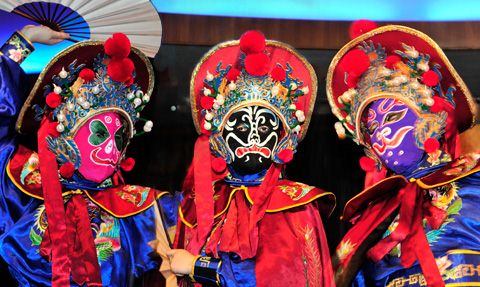 Face-changing Performance on Yangtze River Victoria Cruise