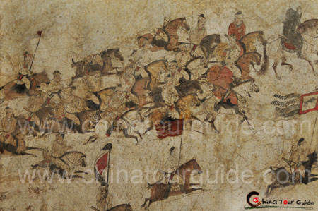 Mural Painting Storeroom in Shaanxi History Museum