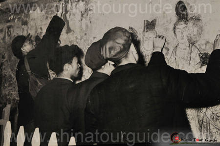 Mural Painting Storeroom in Shaanxi History Museum