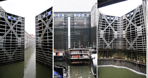 5 step ship-lock of Three Gorges Dam
