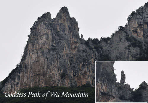 Goddess Peak of Wu Mountain