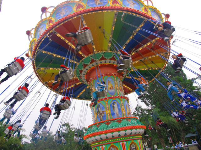 Riding on the carrousel