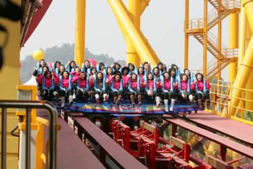The uprightness roller coaster