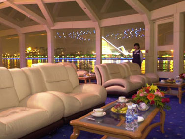 Pearl River Night Cruise VIP deck