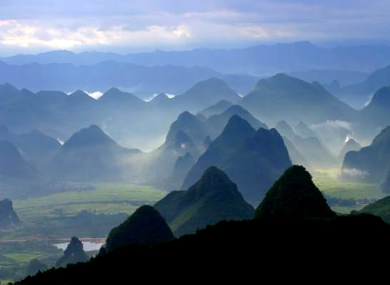 Guilin Yangshuo Mountains
