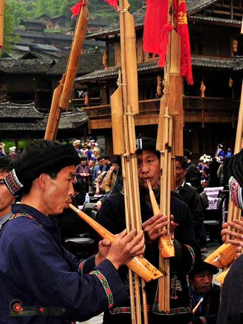 Lusheng instrument clearance