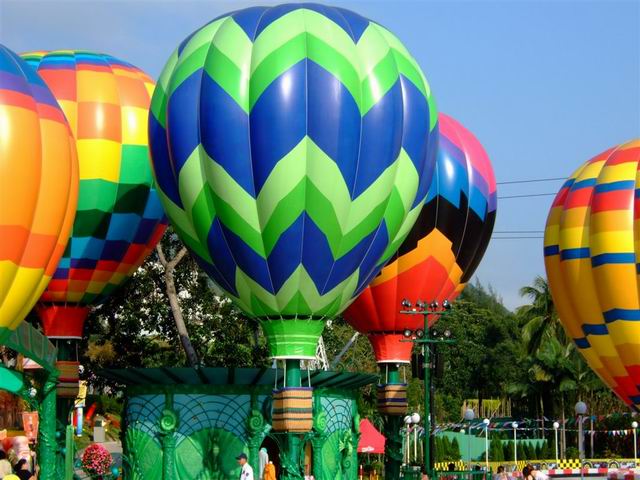 Various Colorful Balloons