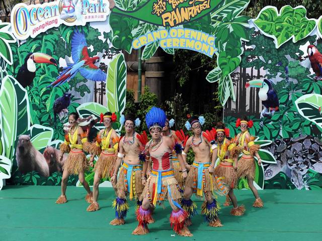 Rainforest Opening Ceremony