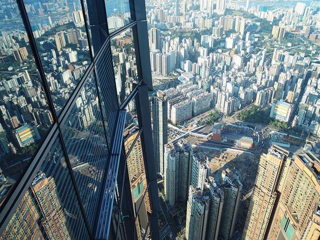 Bird's Eye View of Hong Kong