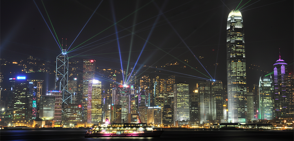 Hong Kong Victoria Harbour Symphony of Lights