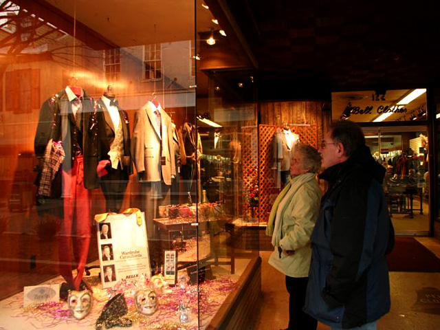 Clothes boutique in central