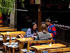 A restaurant in Lijiang Old Town