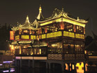 Yuyuan Garden Lighted Night