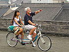 Cycling on Ancient City Wall