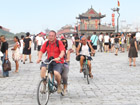 Cycling along Ancient City Wall