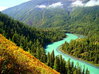 Xinjiang Moon Bay of Kanasi Lake