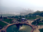 three gorges dam birdview