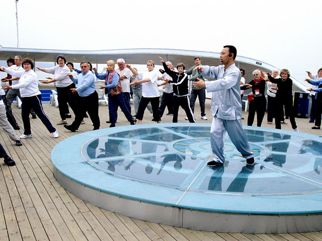 Morning Tai Chi Onboard