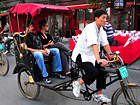 Hutong tour in rickshaw