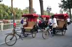 Rickshaw in Beijing Hutong