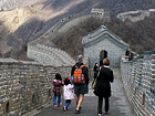Strolling along Badaling Great Wall