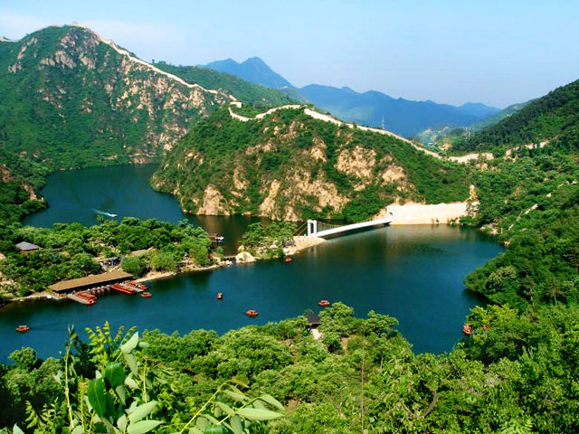 Water Great Wall of Huanghuacheng