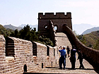 Taking photo at Great Wall
