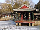 Summer Palace covered with snow