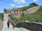 Hiking Couple on Great Wall