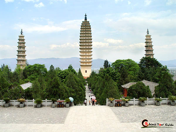 Dali Three Pagodas in Chongsheng Temple