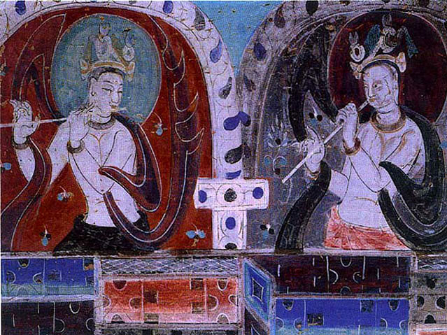 Mogao Caves Silkroad Fresco