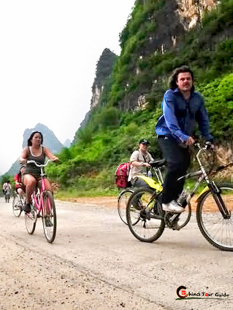 cycling tour in Yangshuo 