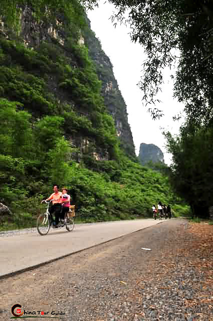 cycling tour in Yangshuo