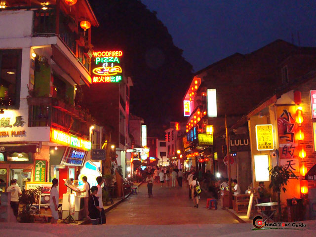 west street at night