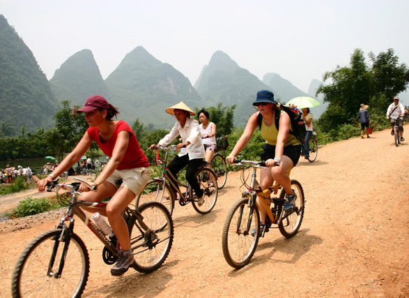 yangshuo countryside cycling