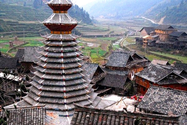 Drum Tower of Dong Village