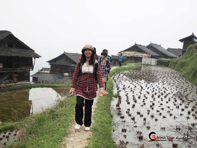 hiking from tang'an to zhaoxing