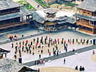 xijiang miao village square