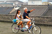 Bicycle Tour on Xi'an Ancient City Wall