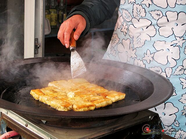 Fried Odorous Tofu