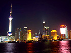 Shanghai Oriental Pearl Tower night view