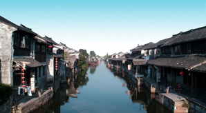 zhujiajiao water town canal