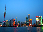 Shanghai Oriental Pearl Tower night view