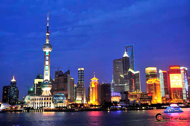 Shanghai Huangpu night