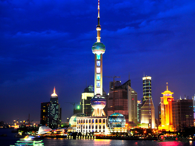 Shanghai night view