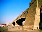 Old City Wall at sunset