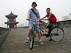 Cycling on Ancient City Wall