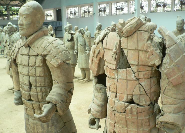 Face to Face with Terra-cotta Warriors